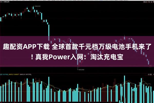 趣配资APP下载 全球首款千元档万级电池手机来了! 真我Power入网：淘汰充电宝